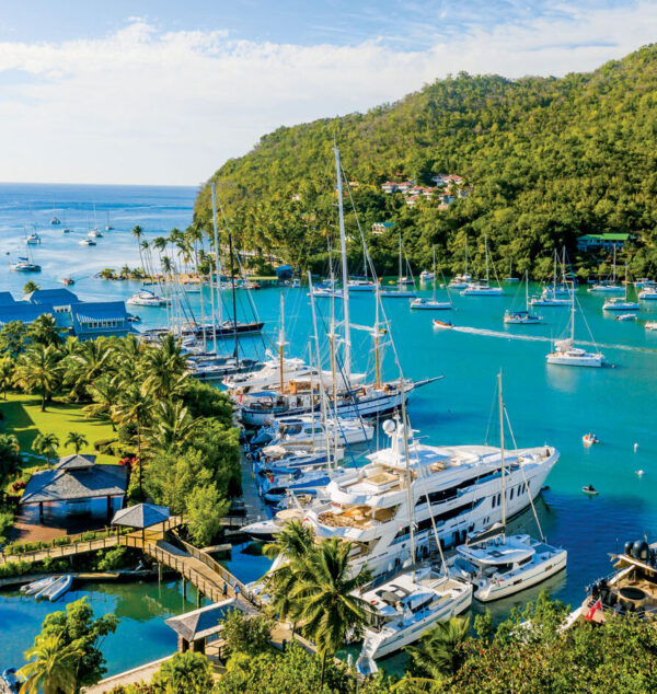 Marigot Bay Aerial